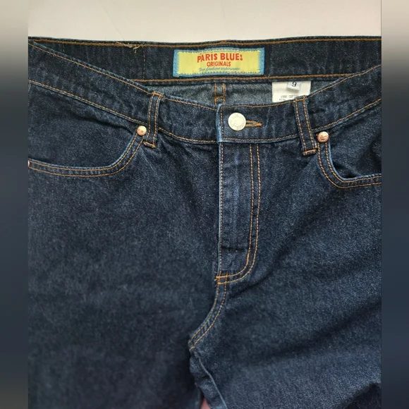 Paris Blues Classic Blue Flared Women Jeans.Size 9 (30) - Picture 3 of 14